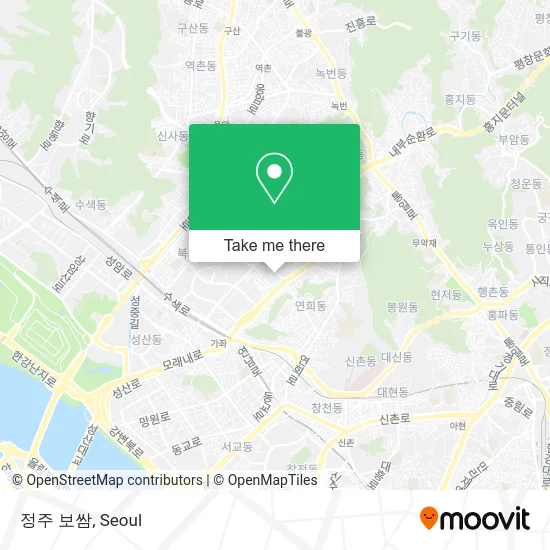 정주 보쌈 map