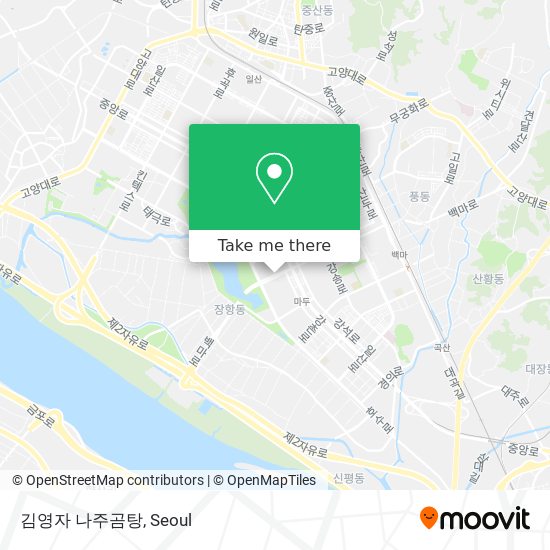 김영자 나주곰탕 map