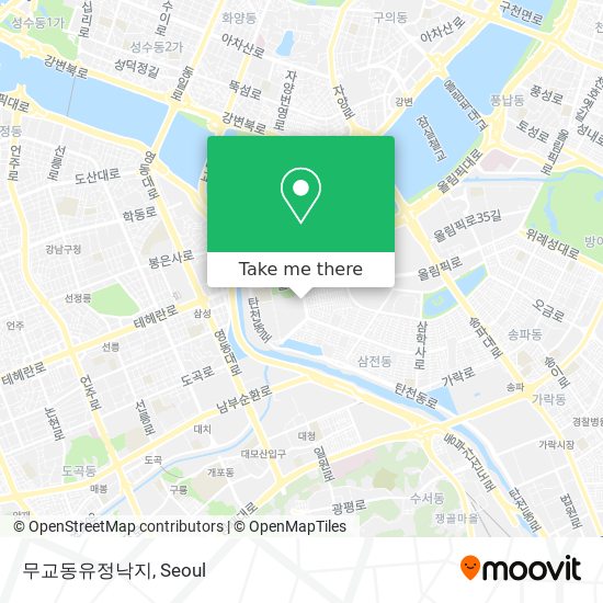 무교동유정낙지 map