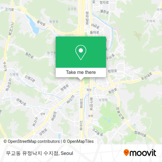 무교동 유정낙지 수지점 map