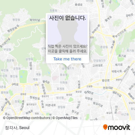 정각사 map