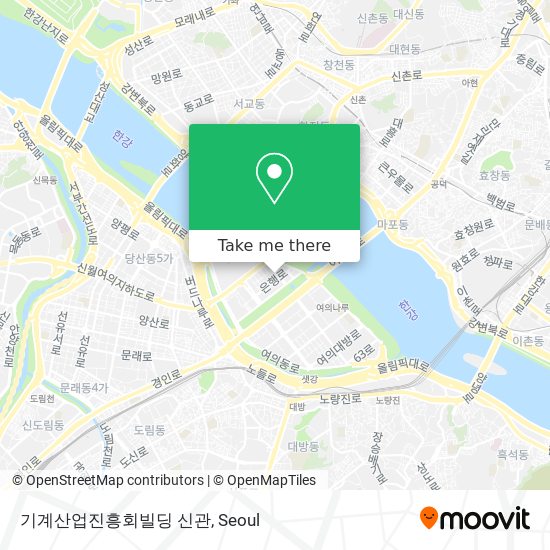 기계산업진흥회빌딩 신관 map