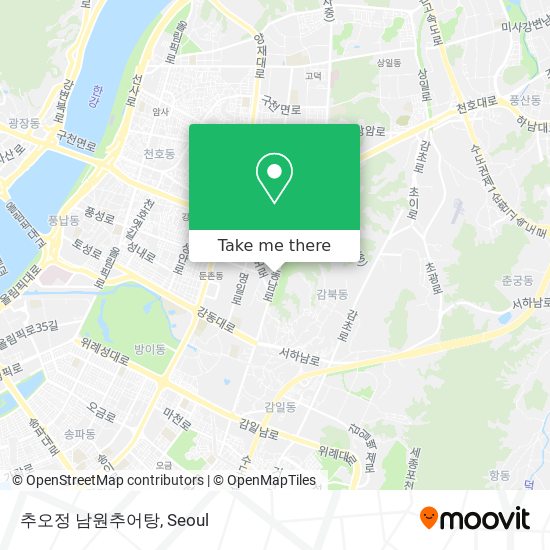 추오정 남원추어탕 map