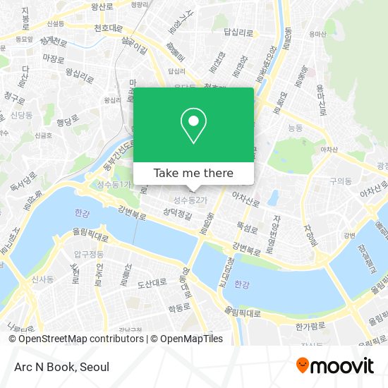 Arc N Book map
