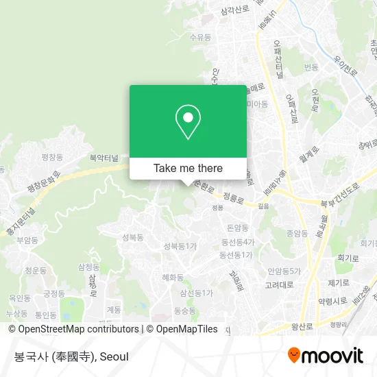 봉국사 (奉國寺) map