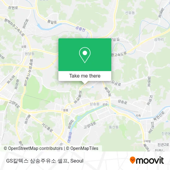 GS칼텍스 삼송주유소 셀프 map