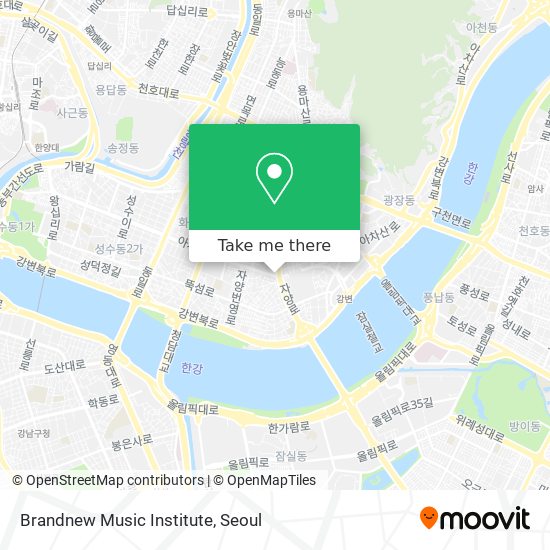 Brandnew Music Institute map