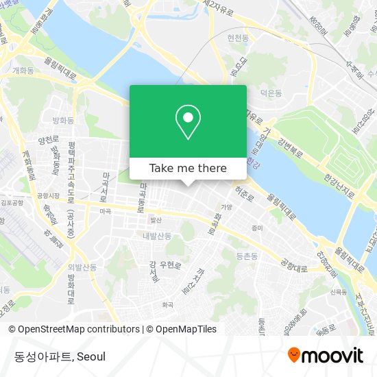 동성아파트 map