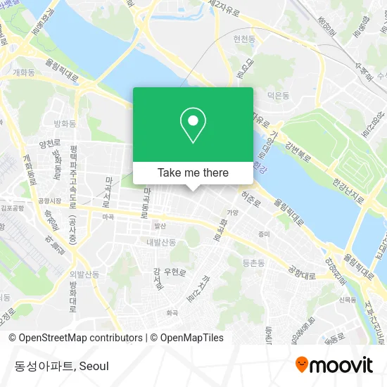 동성아파트 map