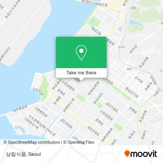 삼립식품 map