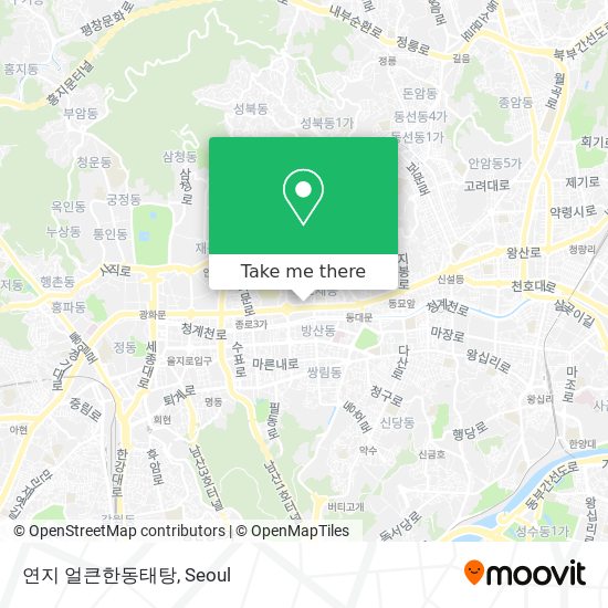 연지 얼큰한동태탕 map