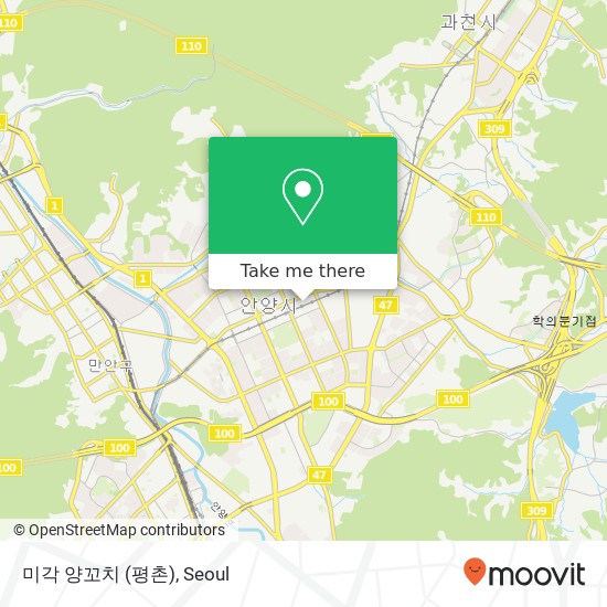 미각 양꼬치 (평촌) map