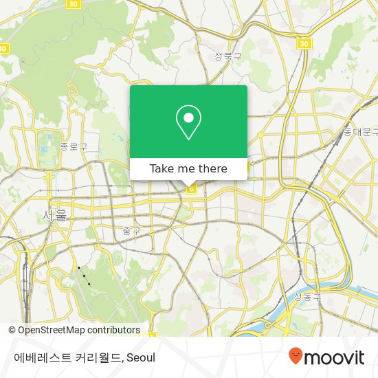 에베레스트 커리월드 map