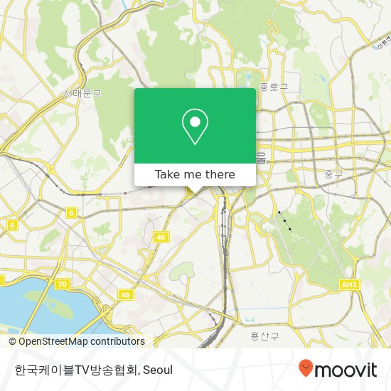 한국케이블TV방송협회 map