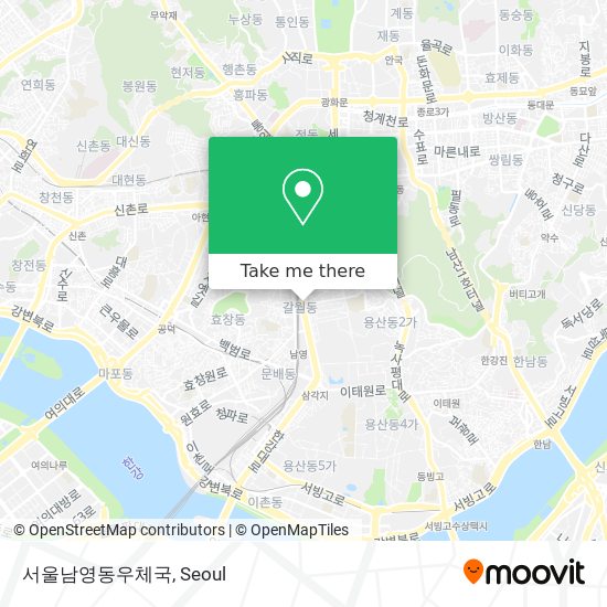 서울남영동우체국 map