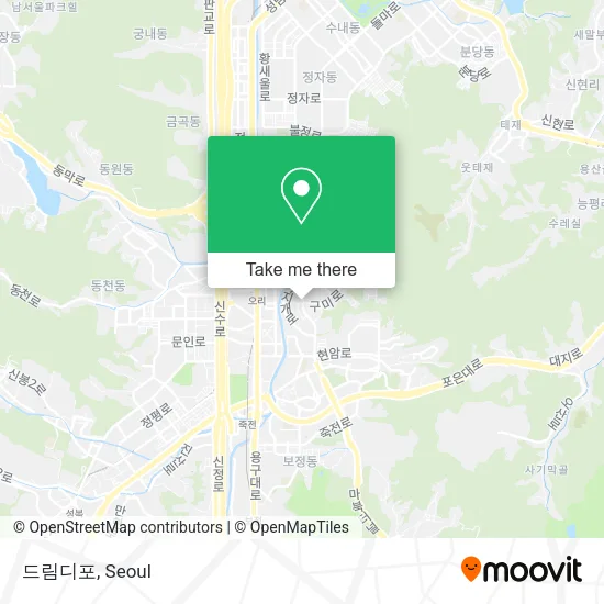 드림디포 map