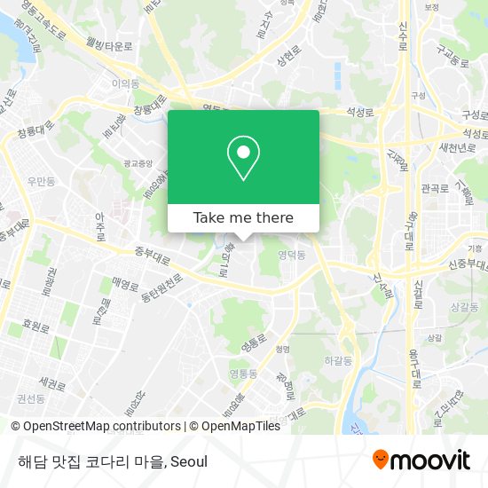 해담 맛집 코다리 마을 map