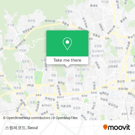 스윙레코드 map