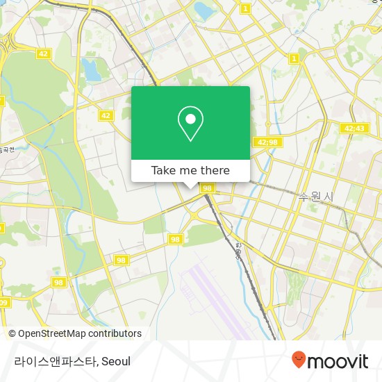 라이스앤파스타 map