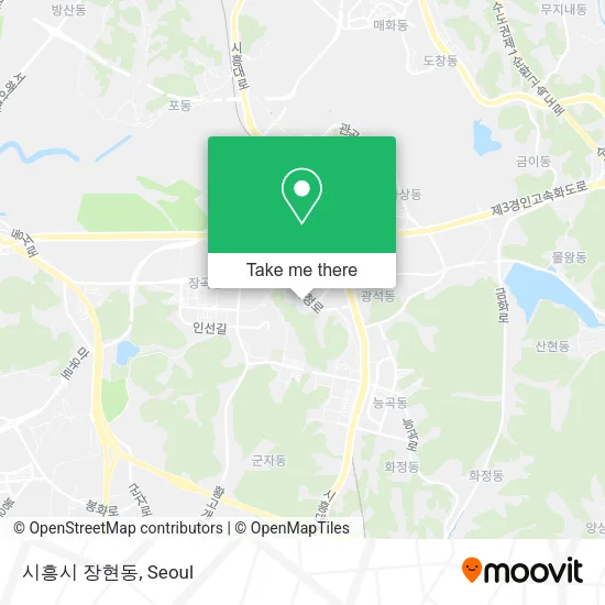 시흥시 장현동 map