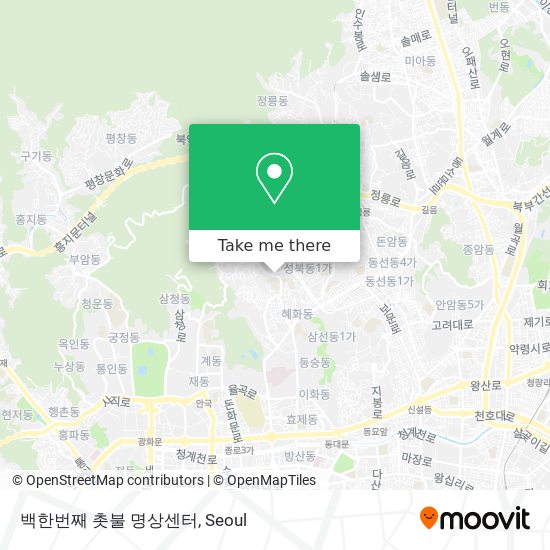 백한번째 촛불 명상센터 map