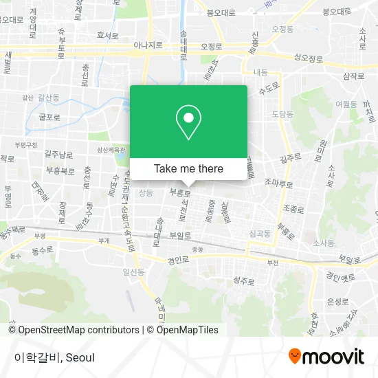 이학갈비 map