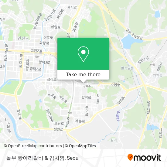 놀부 항아리갈비 & 김치찜 map