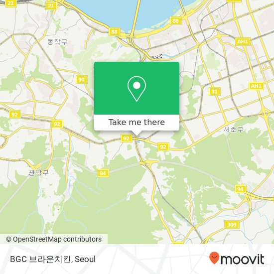 BGC 브라운치킨 map