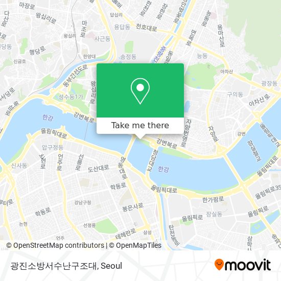 광진소방서수난구조대 map