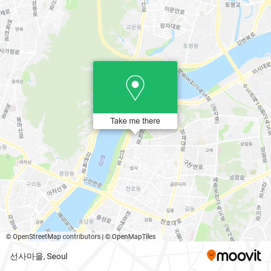 선사마을 map