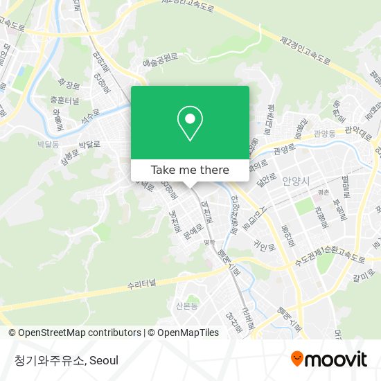 청기와주유소 map