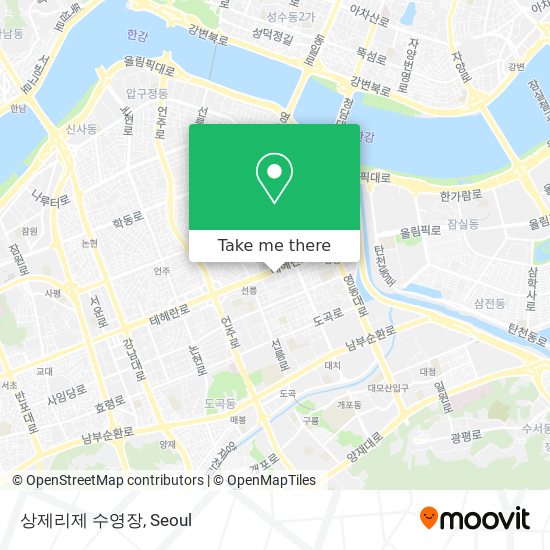 상제리제 수영장 map