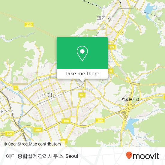 예다 종합설계감리사무소 map