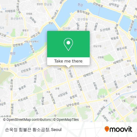 손욱정 힘불끈 황소곱창 map