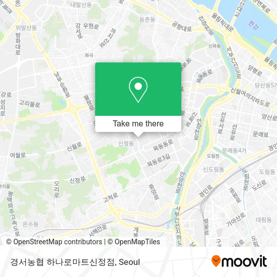 경서농협 하나로마트신정점 map