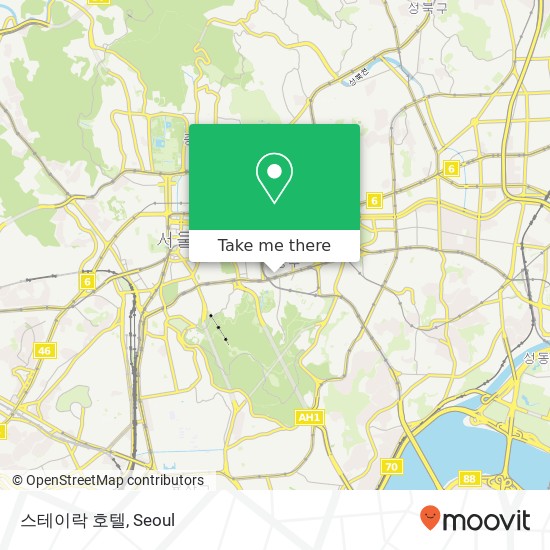 스테이락 호텔 map