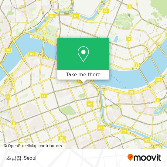 초밥집 map