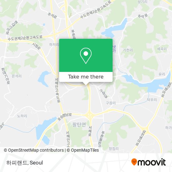 하피랜드 map
