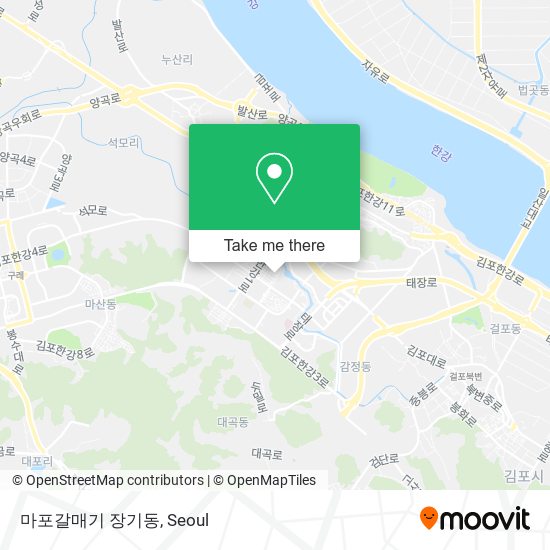 마포갈매기 장기동 map