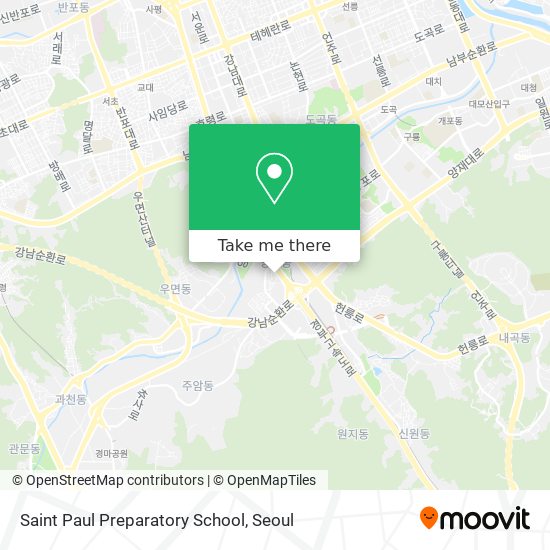 Saint Paul Preparatory School map