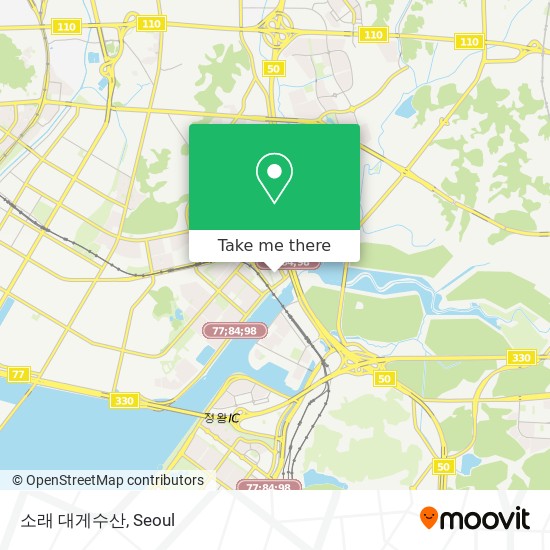 소래 대게수산 map