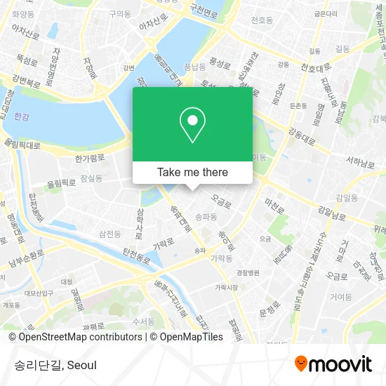 송리단길 map