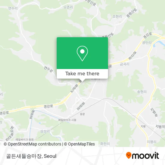 골든새들승마장 map