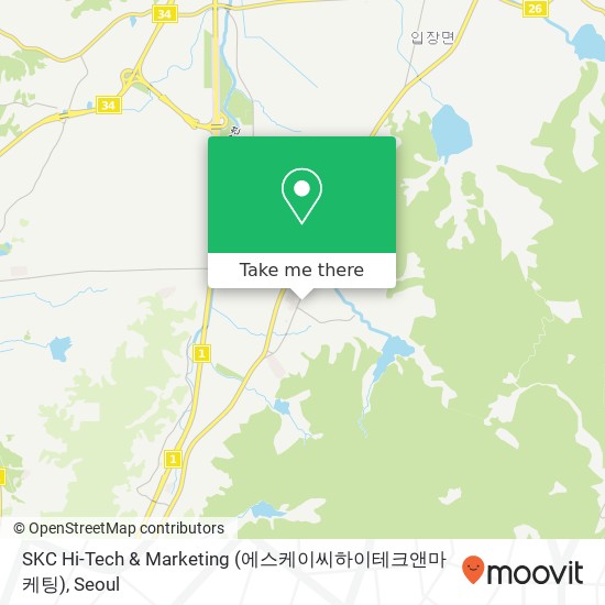 SKC Hi-Tech & Marketing (에스케이씨하이테크앤마케팅) map