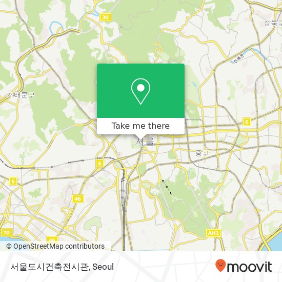서울도시건축전시관 map