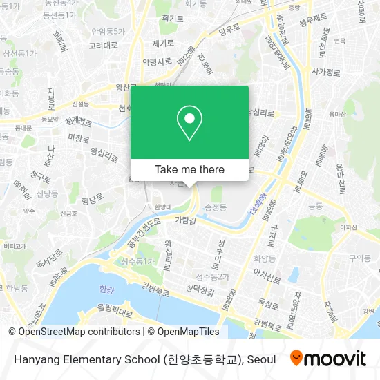 Hanyang Elementary School (한양초등학교) map