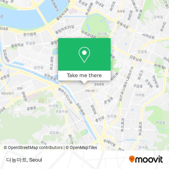 다농마트 map