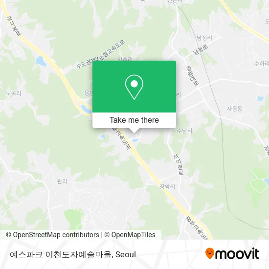 예스파크 이천도자예술마을 map