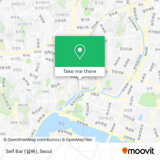 Self Bar (셀빠) map