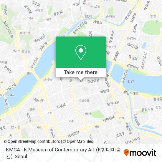 KMCA - K Museum of Contemporary Art (K현대미술관) map